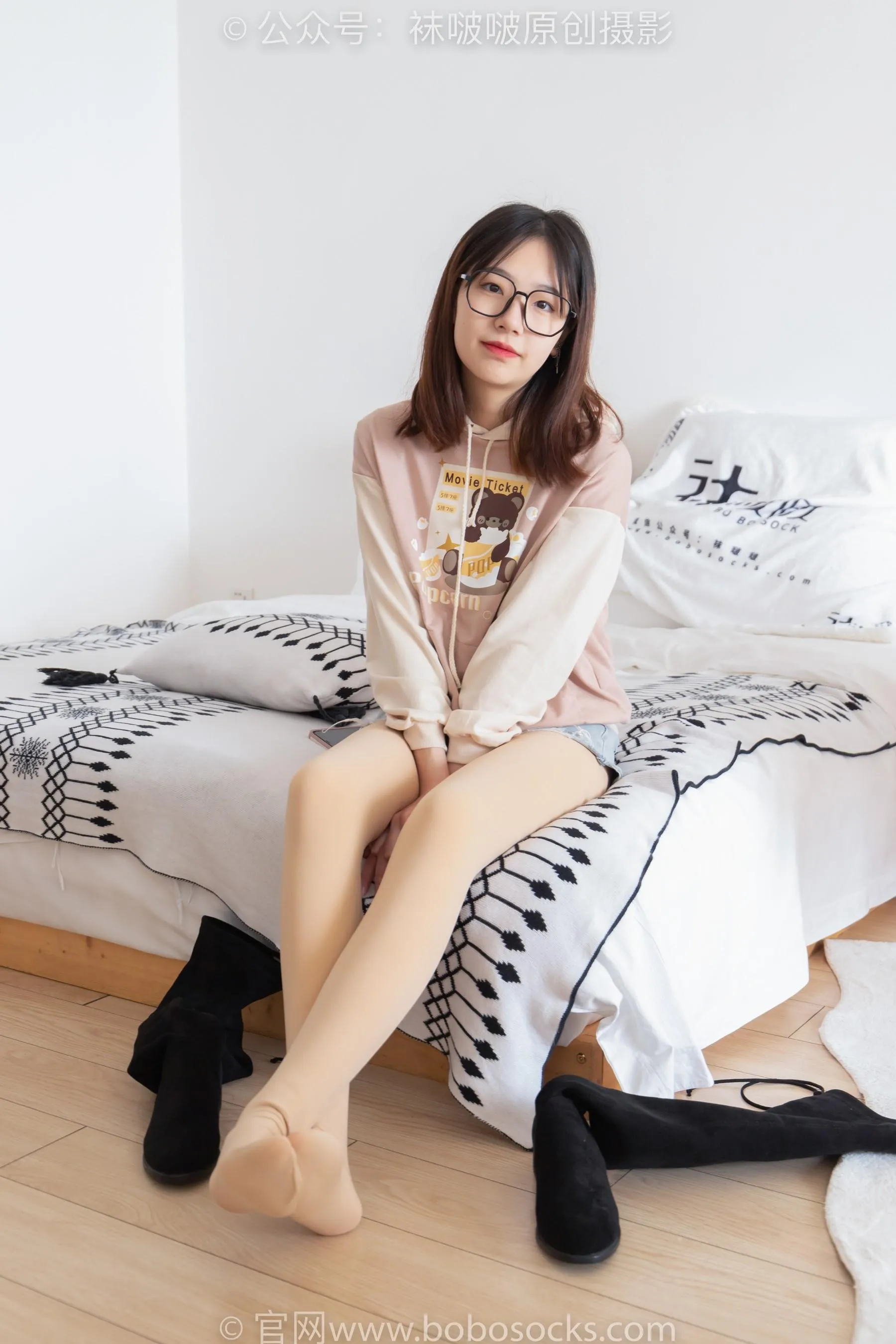 [BoBoSocks袜啵啵]NO.218 小甜豆-长靴、厚肉丝[23] [53P]插图8